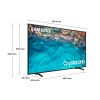 SAMSUNG Crystal Ultra HD Smart TV 43" 4K HDR HLG LED (2022) | Open Box
