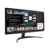 LG UltraWide 29" Full HD HDR10 21:9 IPS Monitor 75Hz 5ms AMD FreeSync HDMI Black