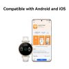 HUAWEI Watch GT 4 in White Smart Sports Waterproof Wi-Fi GPS AMOLED Gold