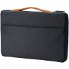 HP ENVY Urban 15.6" Fabric Laptop Sleeve with Secure RFID Blocking Pocket in Grey