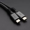 USB4 20Gb/s USB-C to USB-C Braided Cable 95W Up to 4K DisplayPort Alt 3m