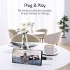 Syntec USB-C Male to USB A Female OTG Adapter 2 Pack Space Grey
