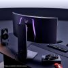 LG UltraGear OLED Curvo 34" QHD Curved Gaming Widescreen Monitor AMD FreeSync