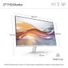 HP Series 5 527sh 27" Full HD IPS LCD Monitor 100Hz 5ms Silver HDMI VGA