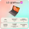 LG gram Book 15.6" Laptop Intel Core i5 13th Gen 16GB RAM 512GB SSD Grey