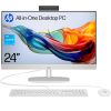 HP 24-cr0059na 23.8" All-in-One PC Intel Core i3 8GB RAM 256GB SSD White