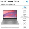 HP Chromebook 14a-ne1000na Laptop Intel N4500 4GB RAM 64GB eMMC ChromeOS