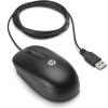 HP USB Optical Scroll Mouse QY777AT 800 DPI 3-Button Wired USB Black