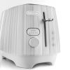 De'Longhi Ballerina 2 Slice Toaster with Removable Crumb Tray White