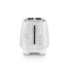 De'Longhi Ballerina 2 Slice Toaster with Removable Crumb Tray White