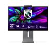 Philips Brilliance 5K 27-inch IPS Monitor Built-in webcam, KVM and speakers