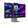 Philips Brilliance 5K 27-inch IPS Monitor Built-in webcam, KVM and speakers