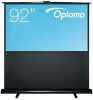 Optoma DP -9092MWL 92" Portable Pull-up Projector Screen 16:9 Format