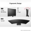 LG 32MR50C-B 32" Full HD Curved Monitor 100Hz Refresh Flicker Safe Tiltable