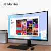 LG 32MR50C-B 32" Full HD Curved Monitor 100Hz Refresh Flicker Safe Tiltable