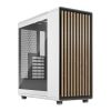 Fractal Design North Chalk White Mid Tower Tempered Glass PC Case