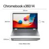 HP Chromebook x360 14" 2-in-1 Laptop Intel i3-N305 8GB RAM 128GB ChromeOS