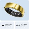 RingConn Smart Ring Gen 2 Size 7 Gold with Charging Case and Sleep Apnea Monitoring