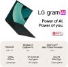 LG Gram AI 16 16" Laptop Intel Core Ultra 7 16GB RAM 512GB SSD Black