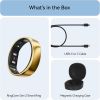 RingConn Smart Ring Gen 2 Size 7 Gold with Charging Case and Sleep Apnea Monitoring