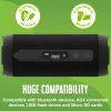 Juice Boom Pro Bluetooth Speaker with 3.5mm Aux Input - Black
