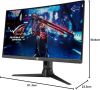 ASUS ROG Strix XG27AQV 27" Quad HD Gaming Monitor 170Hz Refresh 1ms DisplayHDR 400