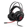 HP Omen 800 Black Wired Gaming Headset with Retractable Microphone