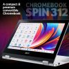 Acer Chromebook Spin 312 (CP312-1H-C1GD) 12" N100 4GB 128GB SSD ChromeOS Silver