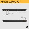 HP 15-fc1002nax 15.6" Ryzen 5 7535HS 8GB RAM 256GB SSD Win 11 Home Jet black