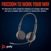 Poly Blackwire 3225 USB-C Headset Inline Controls Windows & Mac Support
