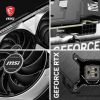 MSI GeForce RTX 4070 Ventus 2X E OC 12GB GDDR6X Graphics Card