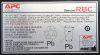 APC RBC106 UPS Lead Acid Battery Cartridge for UPS BE400UK