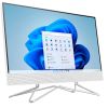 HP 22-dd2010na 21.5" All-in-One Desktop PC Intel Pentium Silver 4GB RAM 128GB SSD White