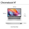 HP Chromebook 14a-nf0002na 14" Laptop Intel N100 4GB RAM 128GB SSD ChromeOS