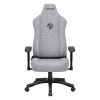 AndaSeat Novis L Gaming Chair - Ash Gray Linen Fabric - 155-190cm