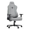 AndaSeat Novis L Gaming Chair - Ash Gray Linen Fabric - 155-190cm