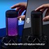 Hyper X QuadCast S USB Microphone RGB Lighting Built In Anti Shock Mount