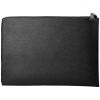 HP Spectre 13.3" Black Leather Laptop Sleeve with Zipper