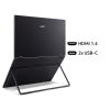 Acer PD3 PD193QE 18.5" Foldable Portable Dual Screen Monitor Full HD 100Hz