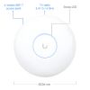 Ubiquiti UniFi U7 Pro Access Point WiFi 7 2.5 GbE Ceiling and Wall Mountable