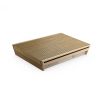 Bang and Olufsen Beosound Level Portable Smart Speaker Gold Tone/Light Oak