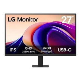 27U631A-B.AEKQ LG 27U631A-B 27" Quad HD IPS Monitor 100Hz Refresh 5ms Response USB C PD