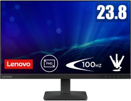 68C2KAC1UK Lenovo L24-4e23.8" Full HD IPS Monitor 100Hz Refresh 4ms Black
