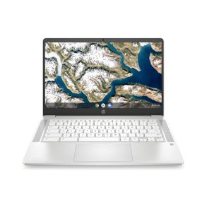 HP Chromebook 14a-na0500na 14" Laptop Intel N4020 4GB RAM 64GB eMMC White 2R572EA
