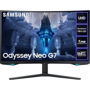 Samsung Odyssey Neo G7 32" 4K 165Hz 1000R VA HDR Curved Gaming Monitor