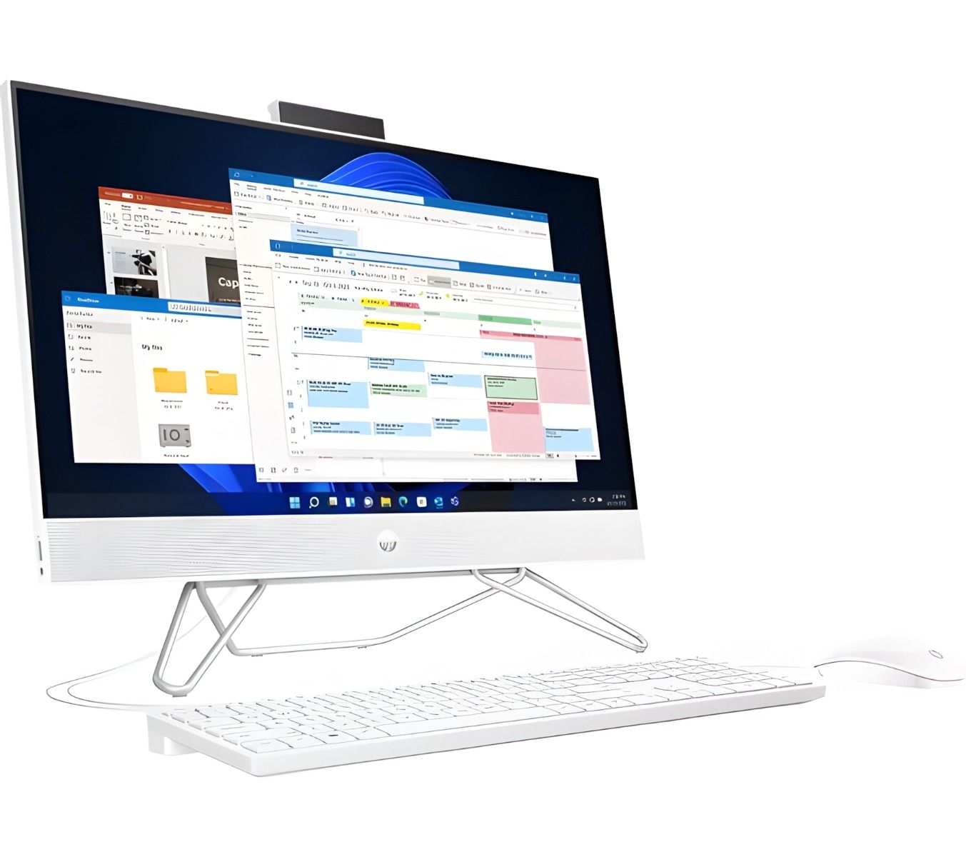HP 24-cb1002na All In One Desktop PC Intel Core i5 8GB RAM 512GB SSD White