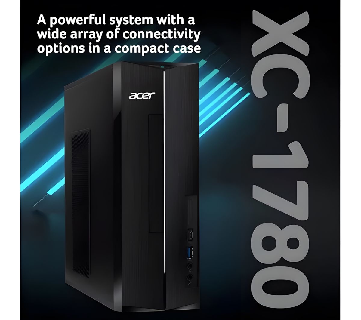 Acer Aspire XC-1780 SFF Desktop Intel Core i5 8GB RAM 512GB SSD Black