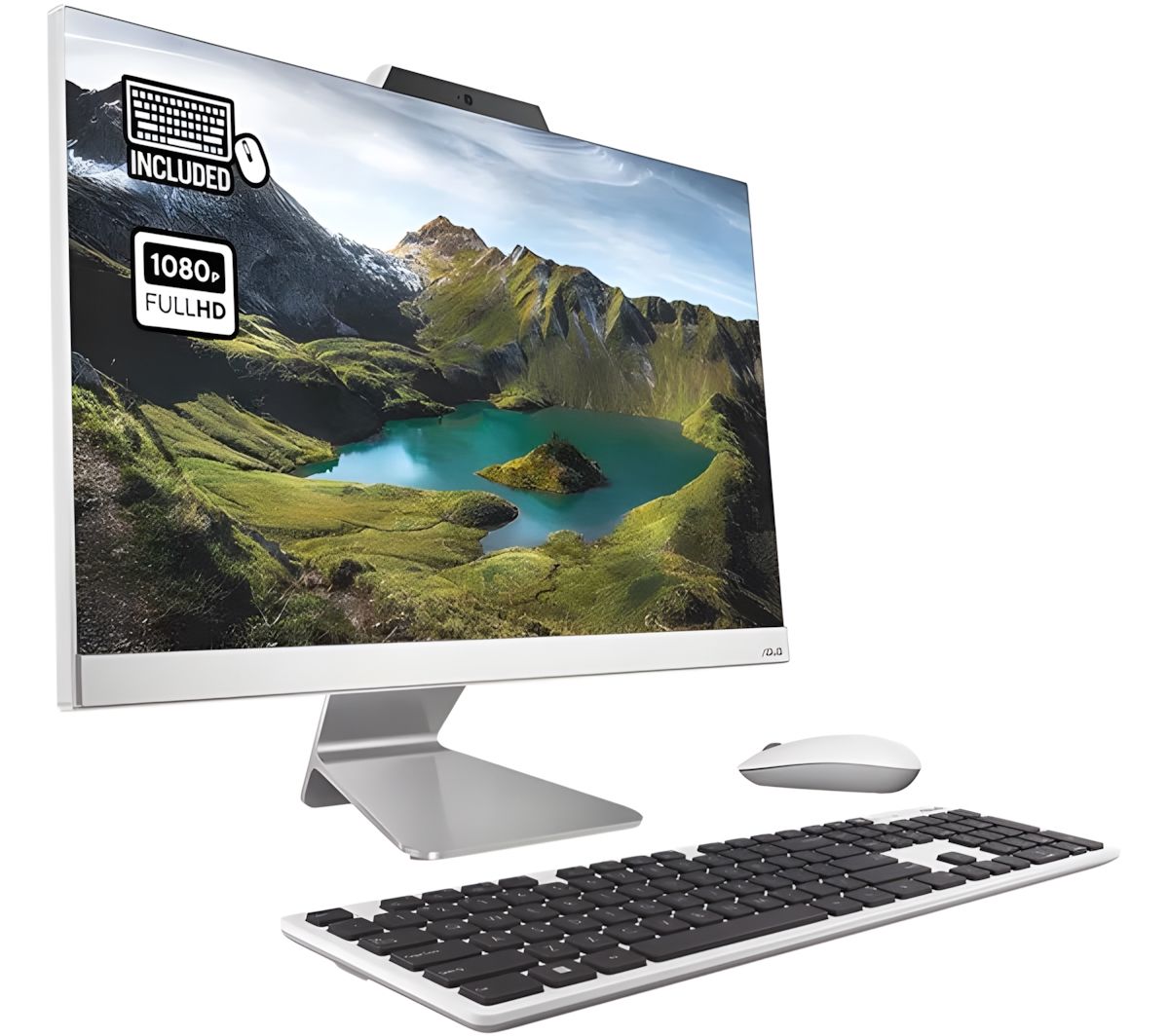 ASUS A3402WVAK-WPC101W 23.8" AIO Desktop PC Intel i5 8GB RAM 512GB SSD