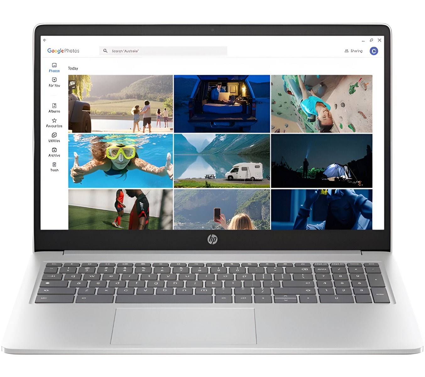 HP Chromebook 15a-nb0504sa 15.6" Laptop Intel N100 4GB RAM 128GB Storage ChromeOS