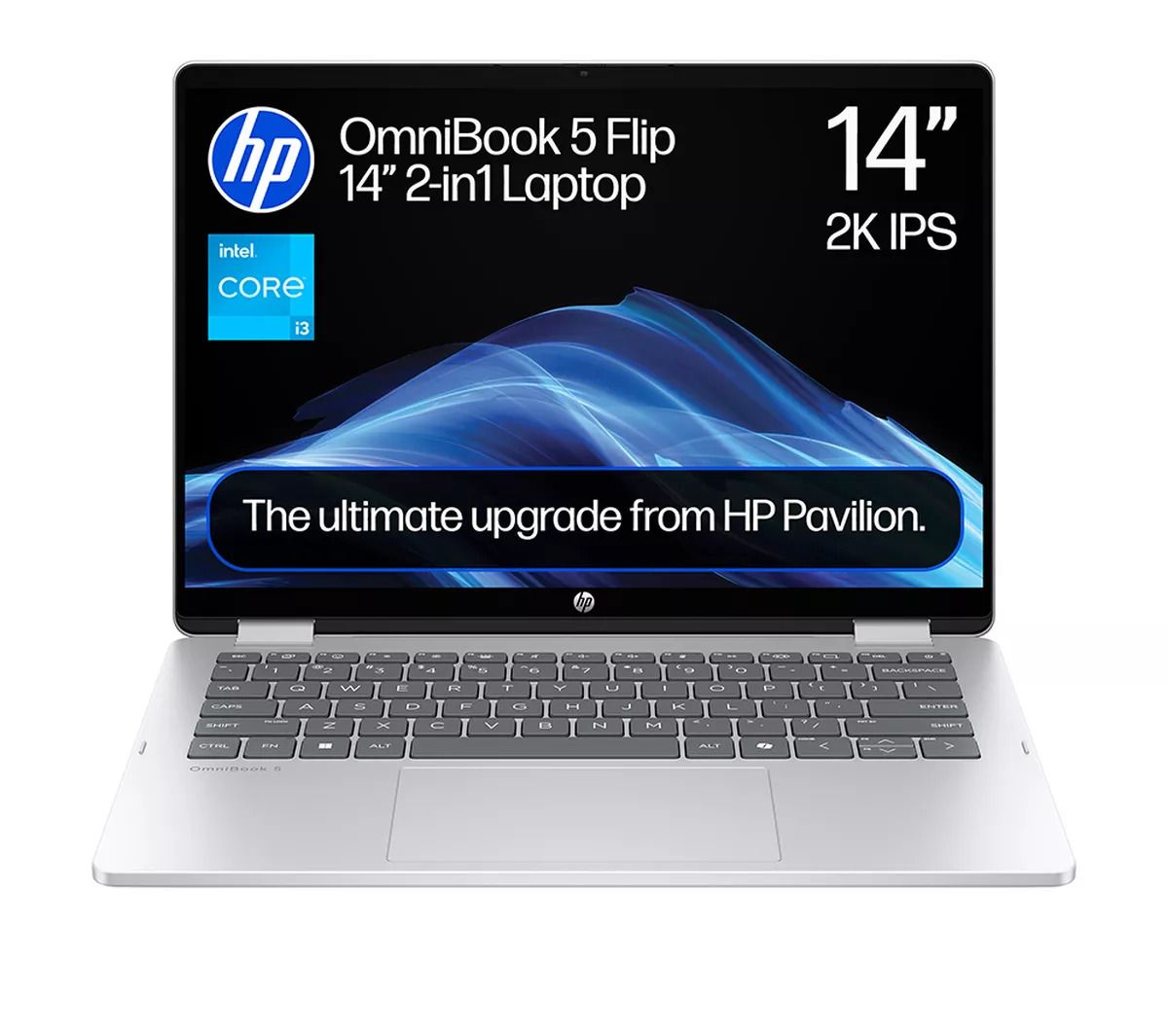 HP OmniBook 5 Flip 14-fp0508sa 14" 2-in-1 Laptop Intel i3 8GB RAM 512GB SSD